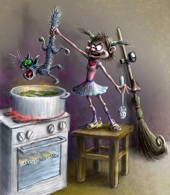 Так выглядит мясное блюдо глазами вегетарианца.