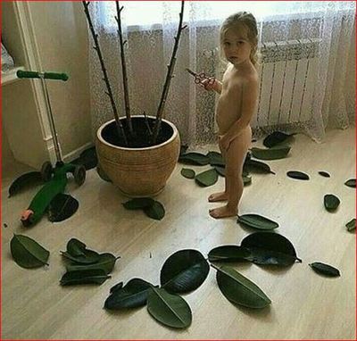 У него осень