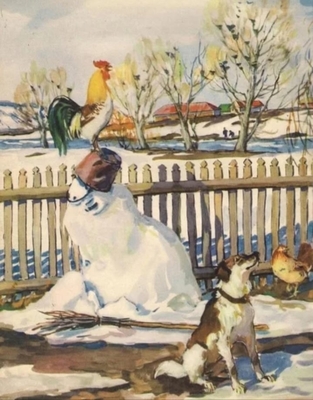 Петух разбудил весну 