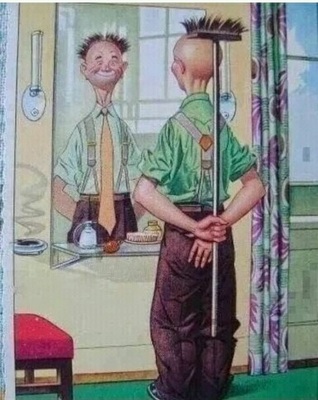 Не правильно ты, Дядя Фёдор, ирокез примеряешь...