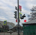 Светофор работает на удалёнке.