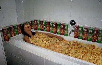 Новые чипсы с курицей
